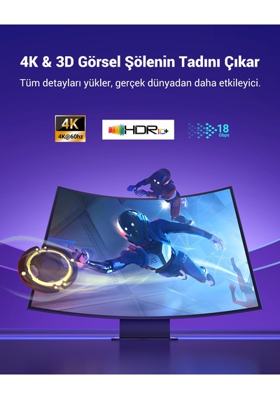 Ugreen 4k Hdmı Kablo 10 Metre, 40104