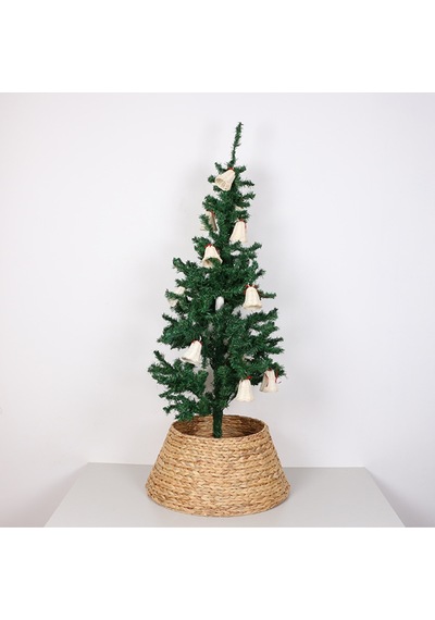 Yılbaşı Ağacı Eteği 55x36x26 Cm Doğal Su Sümbülü