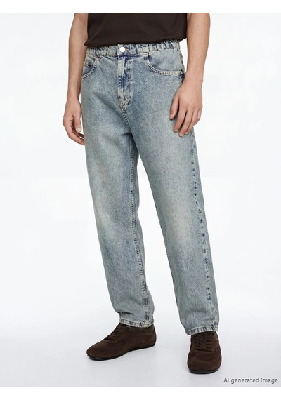 Lc Waikiki İndigo Balloon Fit Erkek Jean Pantolon Indigo