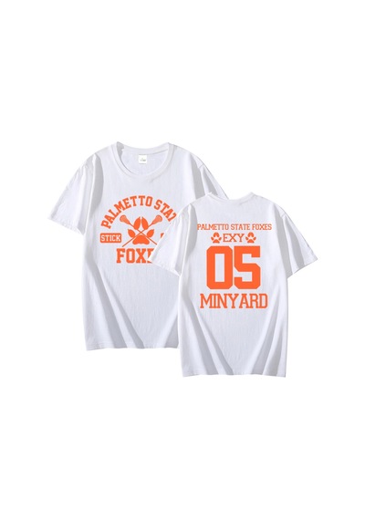 Tarzsokak Tüm Oyunlar İçin Palmetto Eyalet Tilkiler T Shirt Erkekler Kadınlar İçin Pamuk Kısa Kollu Tiş 2930 Beyaz