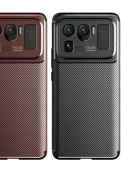 Xiaomi Mi 11 Ultra Kılıf Zore Negro Silikon Kapak Siyah