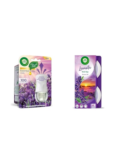 Lavanta Esintisi Kombo Elektrikli + 2 Jel