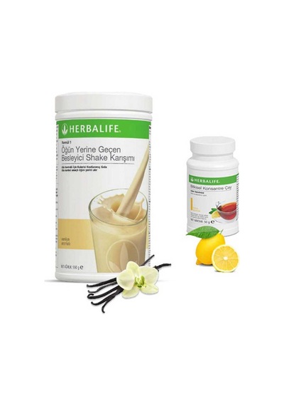 Herbalife Vanilya Shake 50gr Limon Çay