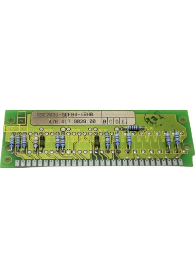 6se7031-5ef84-1bh0 Sımovert Masterdrıves Normalızıng Module 2.el