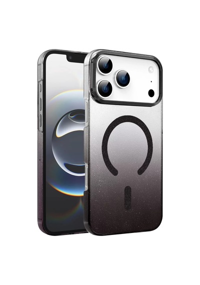 Newface Apple İphone 17 Pro Max Glossy Magsafe Kapak - Siyah