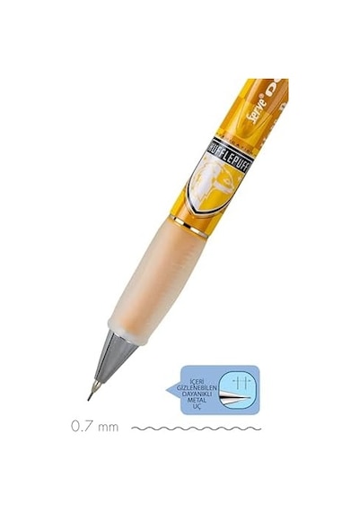 Mek Kur Klm 07mm - Hufflepuff Damalı -