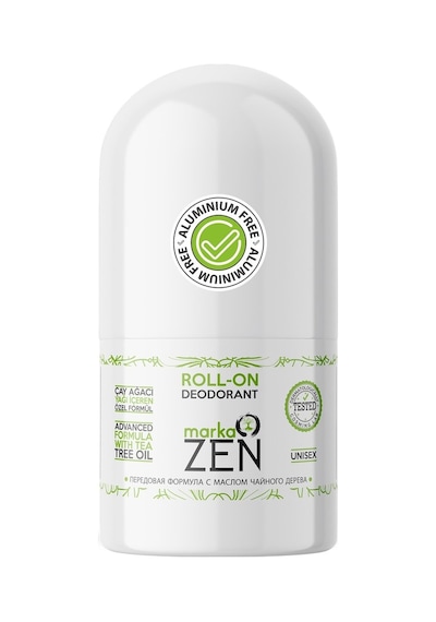 Markazen Çay Ağacı Yağı İçeren Alüminyumsuz Unisex Roll-On 50 ML