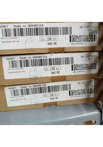 R82dc3330sh60j 330nf 63v 5 0.05 Polyester Kondansatör 50 Adet
