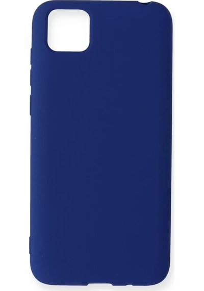 Newface Huawei Y5p Kılıf Nano İçi Kadife Silikon - Lacivert