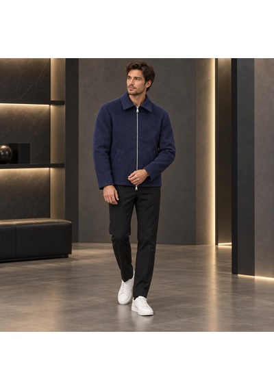 Stormwear Erkek İthal Kaşe Ceket Gömlek Yaka Fermuarlı Cepli Mevsimlik Kaban Mont Lacivert Stormwear Erkek İthal Kaşe Ceket Gömlek Yaka Fermuarlı Cepli Mevsimlik Kaban Mont Lacivert