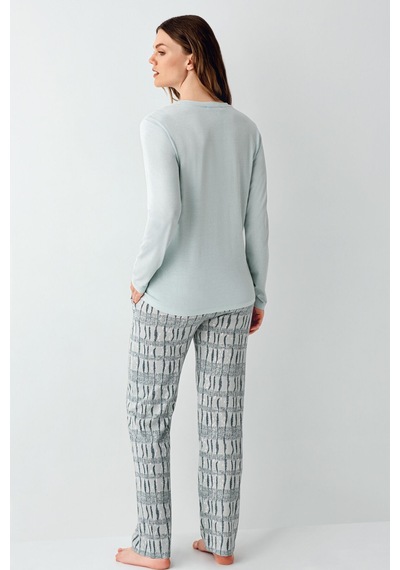 Arnetta Kadın Yeşil Pijama Takımı Ar3405-s-v1 Yeşil Arnetta Kadın Yeşil Pijama Takımı Ar3405-s-v1 Yeşil