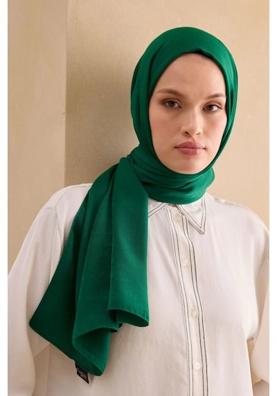 124102 Cardion Düz Premium Şal Benetton