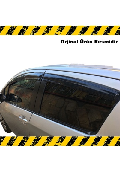 Toyota Uyumlu Yaris Mügen Cam Rüzgarlığı 2012-2016 Arası 4 Lü Set N11.28521