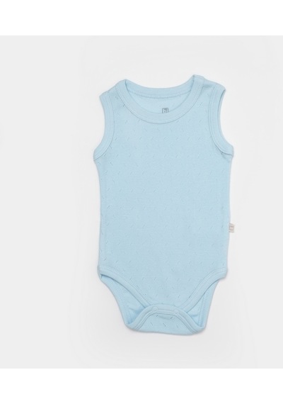 Bibaby Jakarlı 2'li Atlet Body 56992 Ekru - Sarı