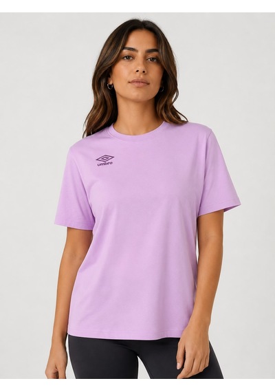 Umbro Season Lila Pamuklu Kadın Spor Tişört - Vf0510
