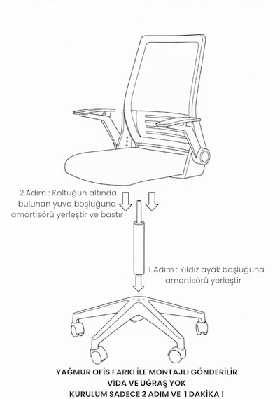 Yağmur Ofis Katlanır Kollu Çalışma Sandalyesi Montajlı Ofis Ve Bilgisayar Koltuğu Beyaz Kol Antrasit Kumaş Antrasit Yağmur Ofis Katlanır Kollu Çalışma Sandalyesi Montajlı Ofis Ve Bilgisayar Koltuğu Beyaz Kol Antrasit Kumaş Antrasit