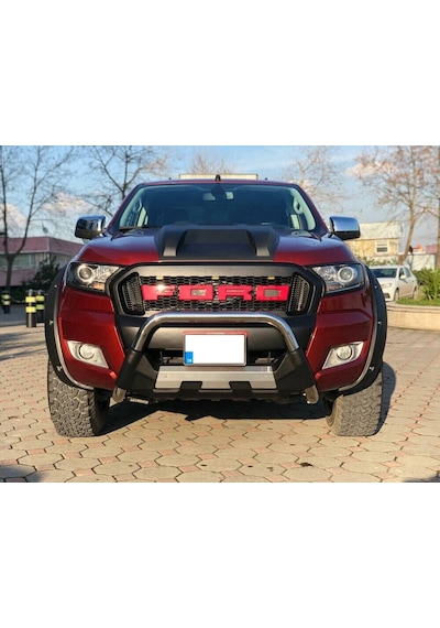 Ford Ranger Uyumlu Yedek Parça 2006+ Off Road Krom Poliüretan Ön