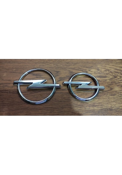 Opel Corsa B 1993 Ön Arka Arma Logo Corsa B Ön Panjur Arması Arka Bagaj Arması Amblemi