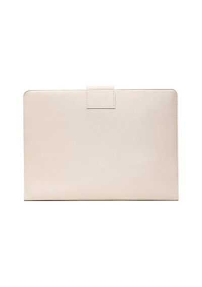 Organizer 15.6 İnç Laptop & Tablet Çantası Apple Uyumlu MacBook Air Pro Tablet Kılıfı Bej