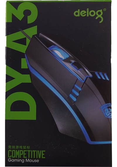Deiog DY-A3 Kablolu Işıklı Optik Oyuncu Mouse