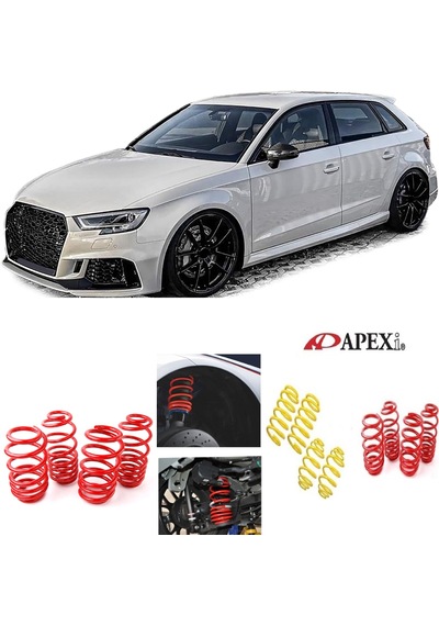 Audi A3 2017-2020 8v Apexi 3cm Helezon Spor Yay