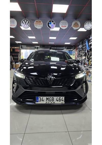 Clio 5 2021+ Ön Tampon Lipi 3 Parça Plastik