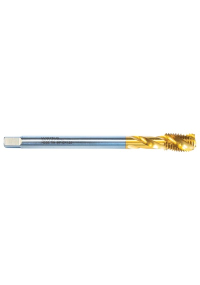 Werka Dın374/c Hss-e- Tin 35 Helis Makine Kılavuzu Metrik İnce Diş Mf10 X 1.25