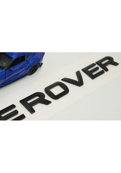Range Rover Kaput Ve Bagaj Siyah Metal Yazı Ürün