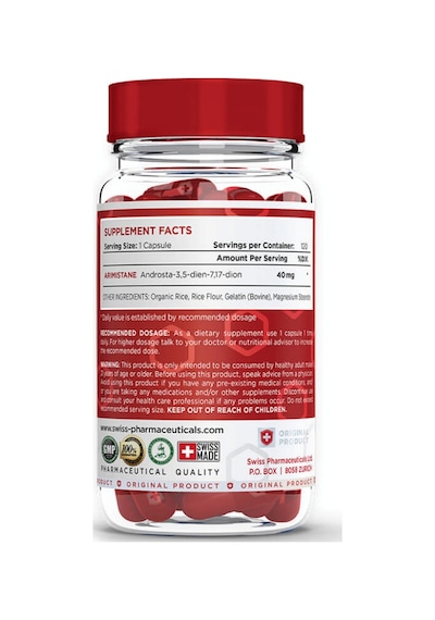 Swiss Pharma Arimistane 40mg 120 Capsul.tr Tek Yetkili Satı...