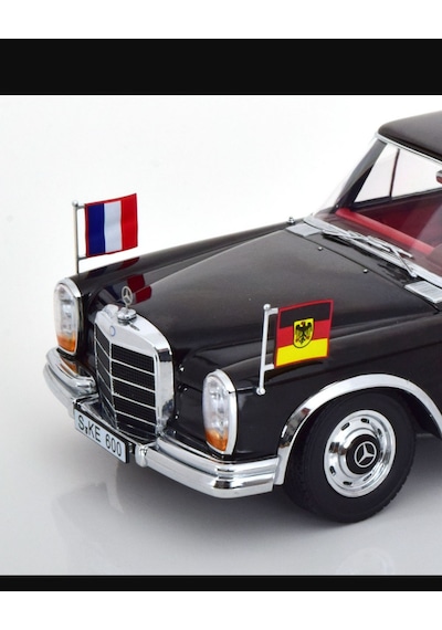 Kk Scale 1:18 Mercedes Benz 600 W100 Pullman Siyah Model Araba