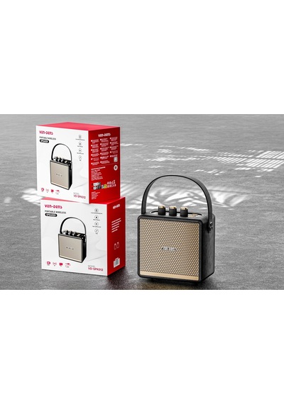 Ven-dens Vd-spk012 Premium Led Işıklı Kablosuz Bluetooth Hoparlör
