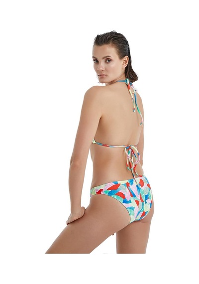 Blackspade Kadın Desenli Yeşil Bikini Takım 10552-53 Yeşil