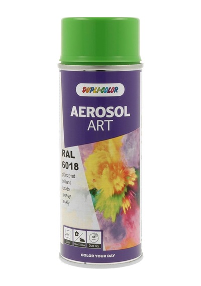 Dupli-color Aerosol Art Ral 6018 Gl. 400 Ml Fıstık Yeşili
