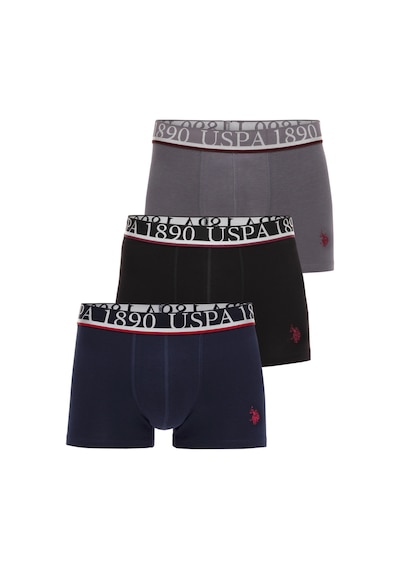 U.S. Polo Assn. Erkek 3'lü Boxer Takımı 50318647-VR033