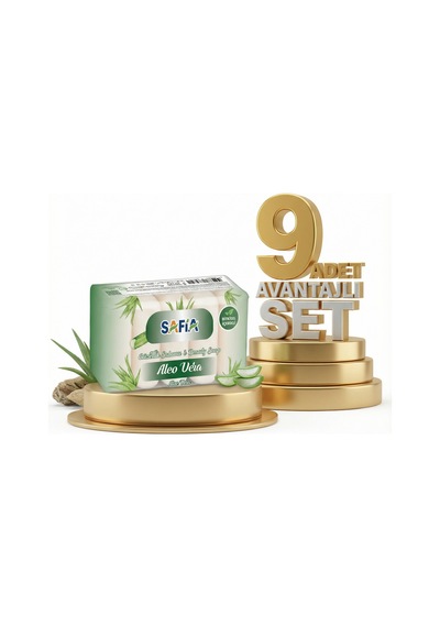 Safia Aloe Vera Güzellik Sabunu 9x275 Gr