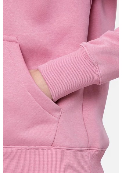 Nike Sportswear Phoenix Fleece Pullover Hoodie Kadın Kapüşonlu Sweatshirt Pembe Pembe