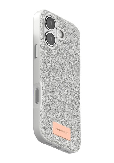 Apple iPhone Uyumlu  17 Bright Simli Kapak Beyaz