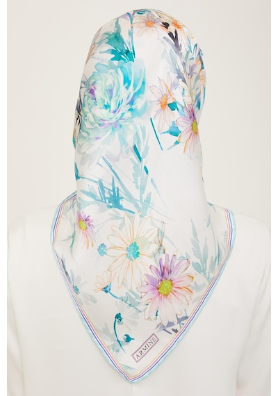 Armine İpek Eşarp 2024 Yaz - 9129-36 Twill - 9129-36