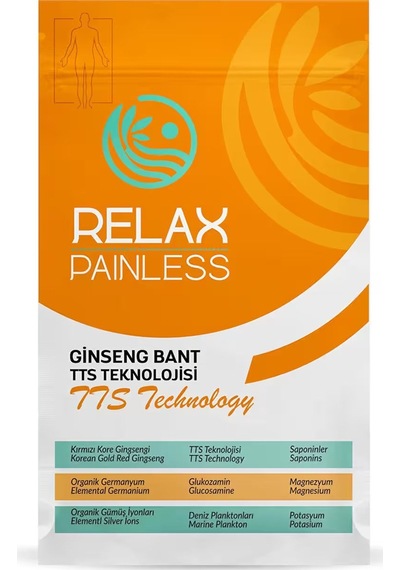 Relax Painless  Bandı Kore Bandı Kinesio Bant 25 Adet