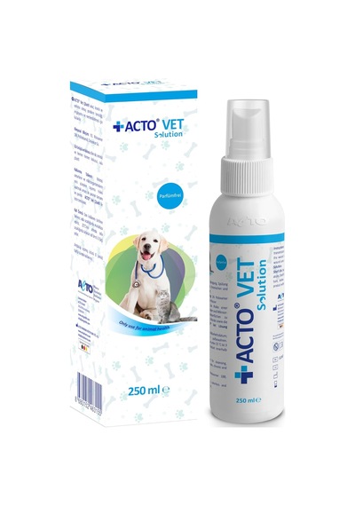 Vet Solutıon 250 Ml Kedi Ve Köpekler İçin Yara Bakım Solüsyonu Antiseptik Etkili, Alkolsüz Ve Doğal İç