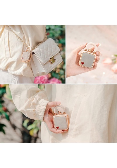 Love-lock Bluetooth Hoparlör, Küçük Taşınabilir Müzik Kutusu, Kablosuz Stereo Eşleştirme, Retro Ses Kutusu, Sevimli Masaüstü Dekorasyonu, Kızlar İçin, Pembe
