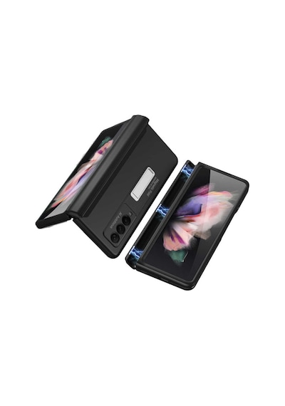 Galaxy Z Fold 3 Kılıf Zore M-Magnet Kılıf Siyah
