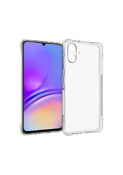 Logis Samsung Galaxy Uyumlu A06 Kılıf Süper Silikon Şeffaf Şeffaf