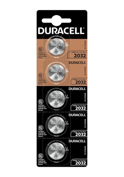 Duracell 2032 Para Pili 5li Kart 5580