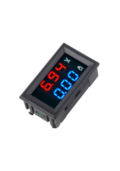 10a-led Dijital Voltmetre Ampermetre Us Dc 100 V 10/50/100a Voltmetre Ampermetre Led Çift Dijital Volt Amp Metre Ölçer