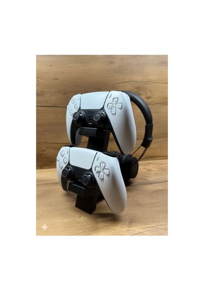 Ps5 Oyun Kolu Ve Kulaklık Standı, Şık Dikey Tutucu