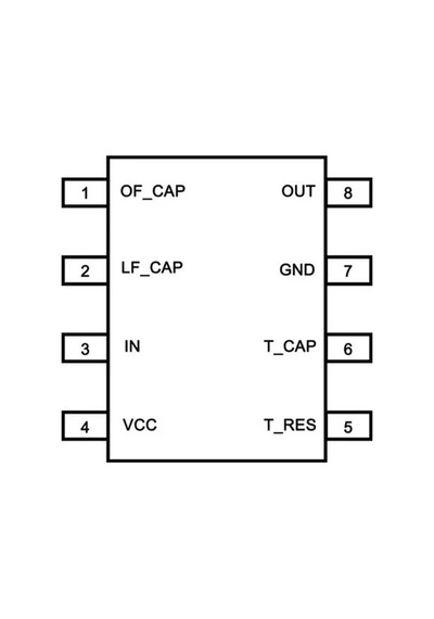 Lm567cm Codec Entegresi Dip-8