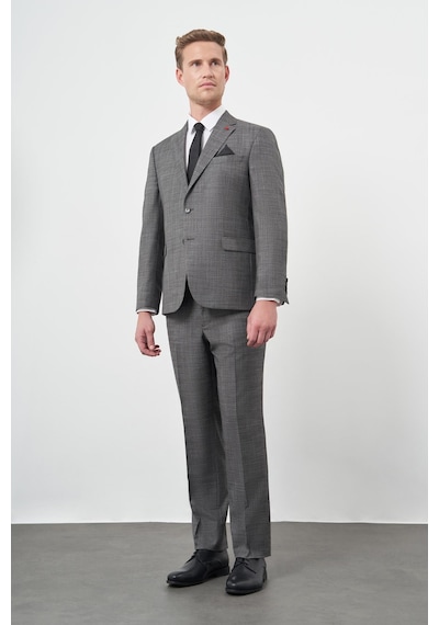 İmza Füme Düz Flannel Mono Yaka Tam Astar Tek Yırtmaç 2 Düğme 4 Drop Comfort Fit Classic Takım Elbise 1001245164 Füme İmza Füme Düz Flannel Mono Yaka Tam Astar Tek Yırtmaç 2 Düğme 4 Drop Comfort Fit Classic Takım Elbise 1001245164 Füme