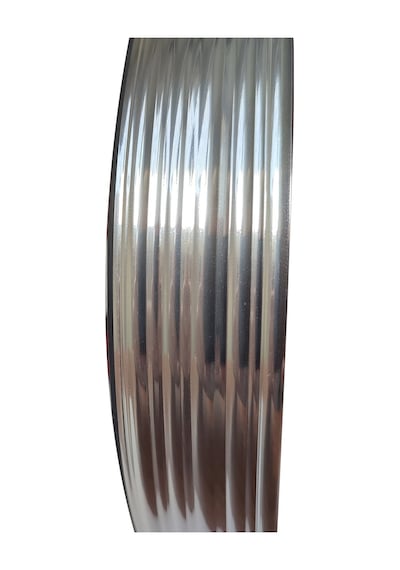 Dalgalı Krom Nikelaj 30 Mm Genişlik 3 Metre Uzunluk