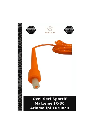 Özel Seri Sportif Malzeme Jr-30 Atlama İpi Turuncu